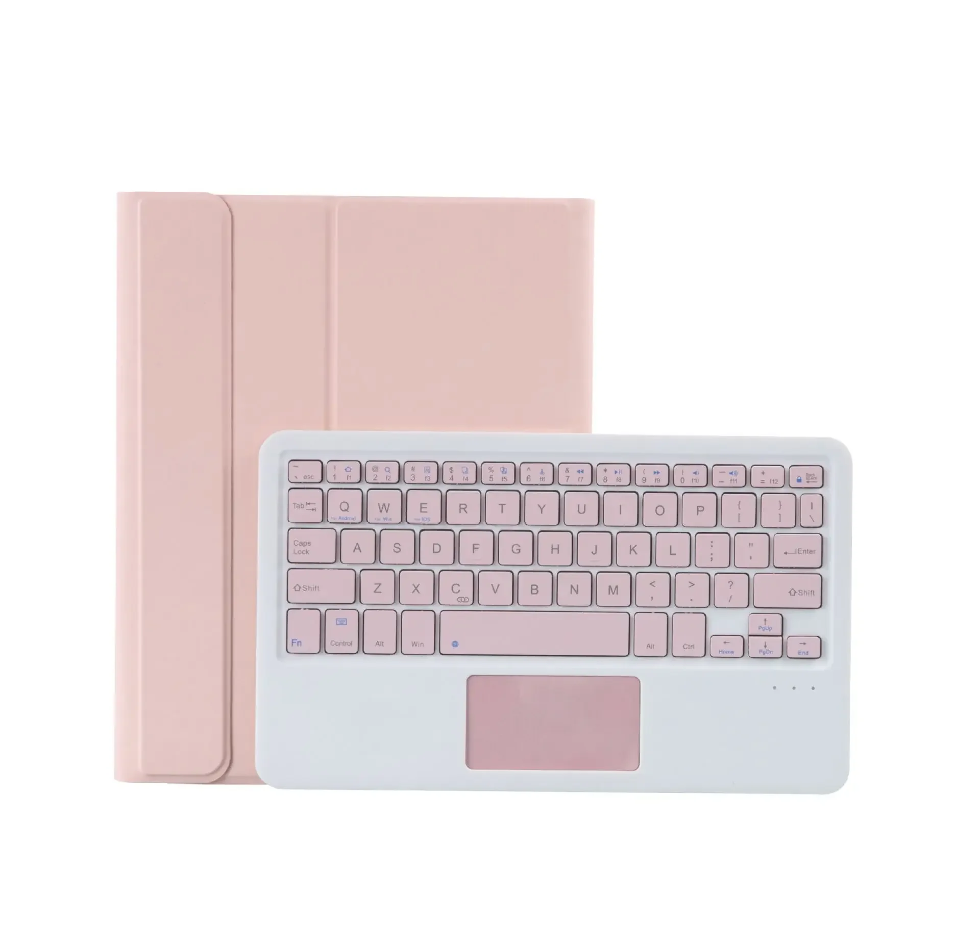 

10.2 inch split keyboard for 10.2 inch pen nest color leather case touch mouse bluetooth keyboard