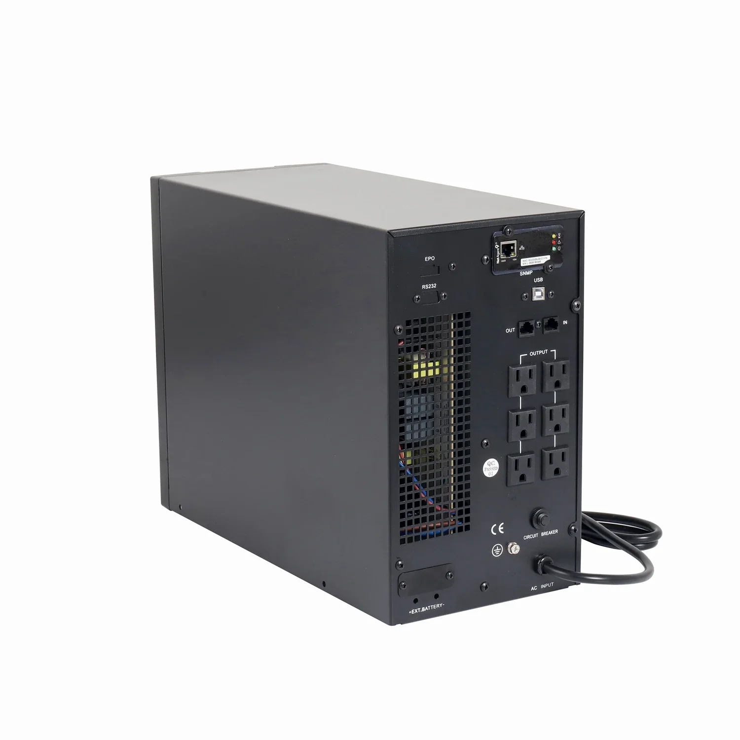 MAXI 2KVA/1.8KW Large Capacity Online Ups H Uninterruptible Power Supply UPS with Single Phase