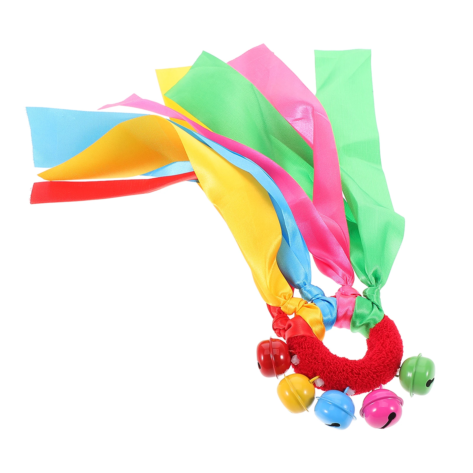 Ribbon Bracelet Hand Dancing Motion Kite Baby Bell Dance Streamers Toy Rattles Bed Bells Toys
