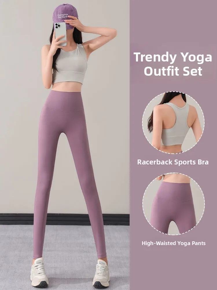 

Женский комплект штанов для йоги для фитнеса, спортивная одежда для бега, профессиональная тренировочная одежда для пилатеса, длинные брюки, нейлон, спандекс, круглый Ne