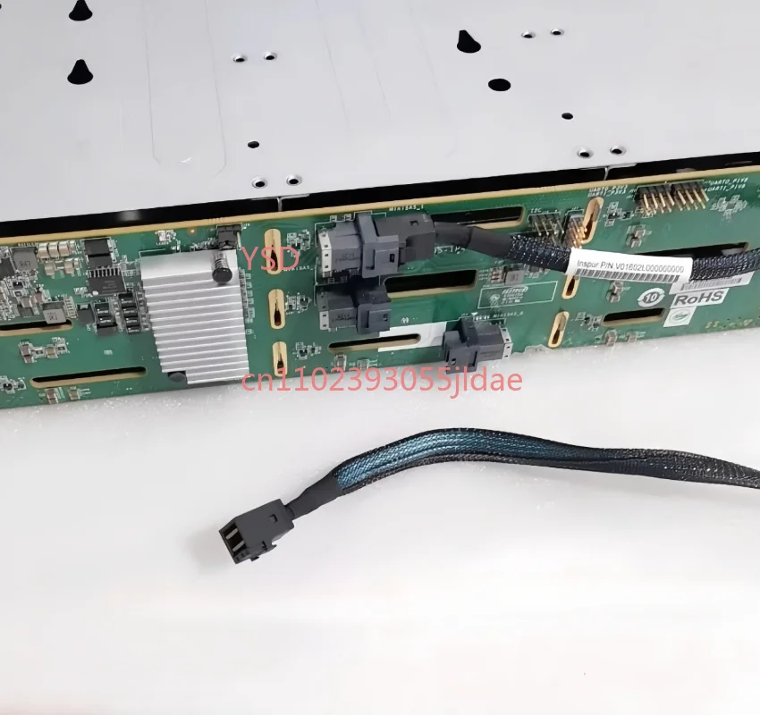 3.5 Inch 12 Position HDD Hot Swappable Cage Server Storage Rack 6G 12G Transmission Compatible