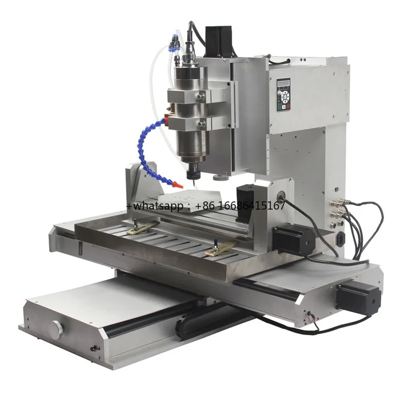 

6040 1500W 2200W 5 Axis CNC Router Engraving Machine With Ball Screw CNC Pillar Type CNC Wood Aluminum Copper Metal Milling Mach