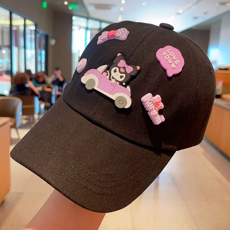 Anime Cute Big Kids berretto da Baseball regolabile Sanrio Cartoon cappello da Baseball per ragazze