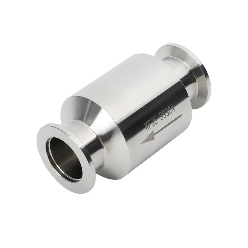 Magnetventil Vacuum Check Valve KF16 KF25 KF40 KF50 304 Stainless Steel Suitable Vacuum Piping Vacuum Pump Wasser und Dampf — Detail 3