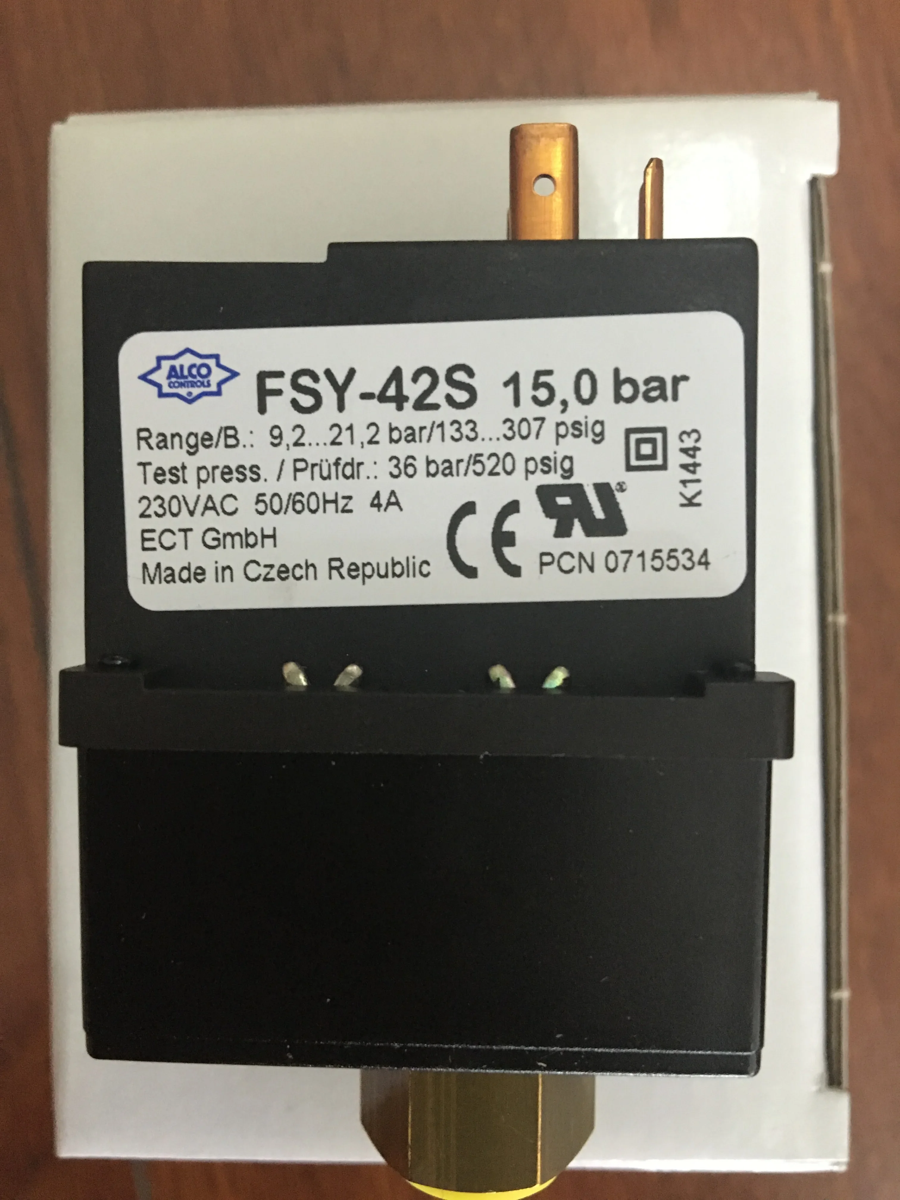 

Fan Governor Specifically Applicable to Emerson FSY - 41S and FSY - 42S