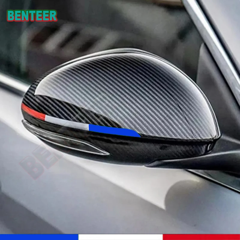 2X Specchietto retrovisore per auto Adesivo bandiera francese per Citroen C1 C2 C3 C4 C5 C6 C8 VTS C-ELYSEE DS DS3