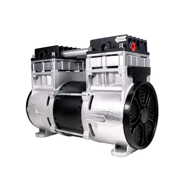 

HC750A1 220V 50HZ Air Compressor Oil Free High Flow Rate 130LPM 9bar 600W Double Cylinder Air Compressor