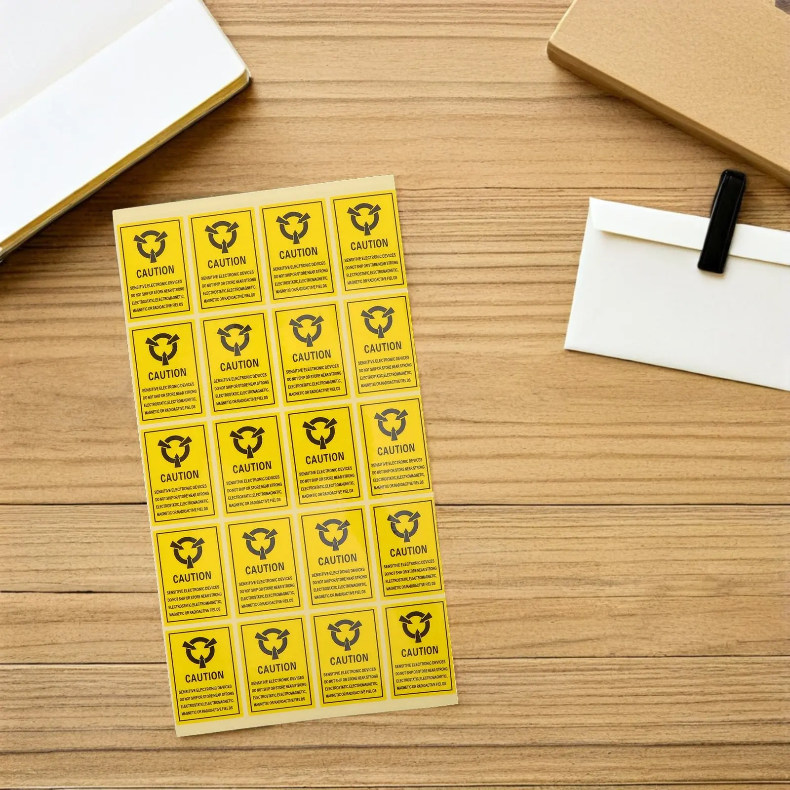 1000Pcs Anti-Static Self Adhesive Labels Clear Tamper Stickers for Electronics Packaging Warning Safety Seal for Industrial Use view 5