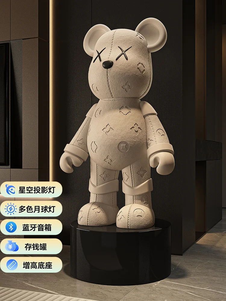 زخرفة من الأرض إلى السقف كبيرة الحجم لتزيين خزانة تلفزيون غرفة المعيشة الفاخرة الراقية #3