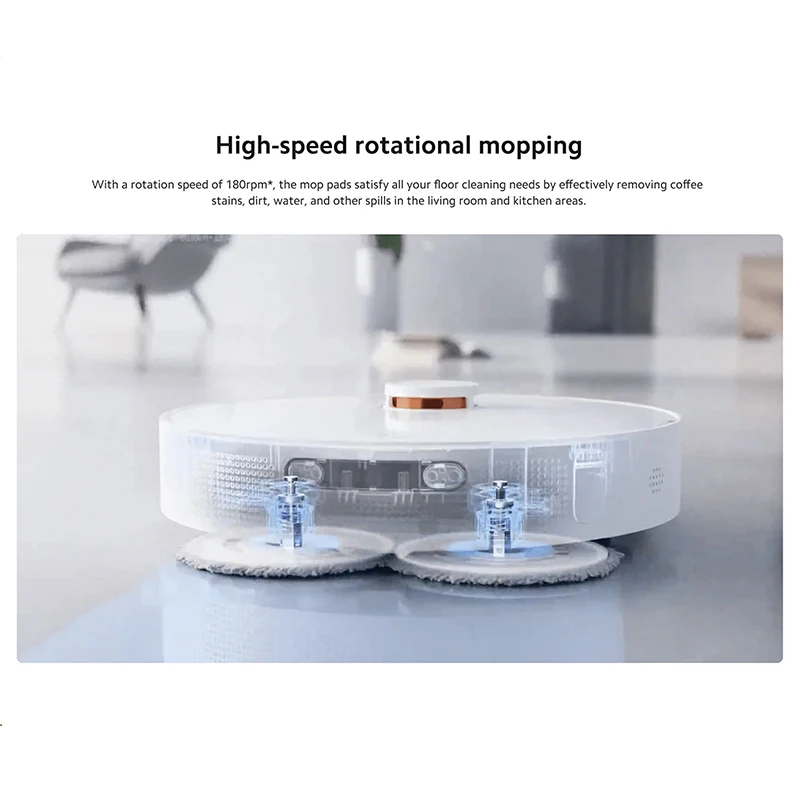 Global Version Xiaomi Robot Vacuum X20+ Voice Control Automatic Dust Collection Whole House Scan Hair Liquid Cleaning