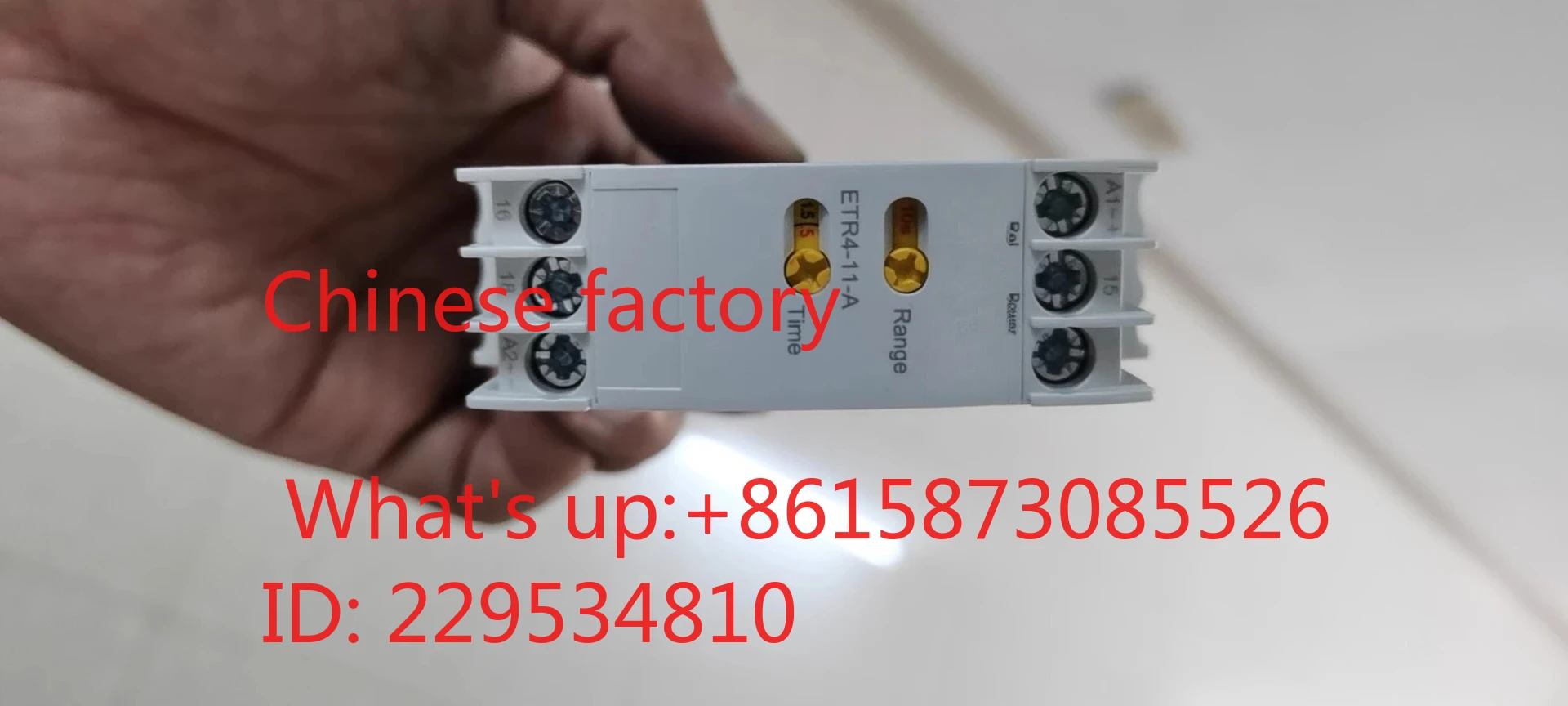 1pcs ETR4-11-A High Performance Time Relay  Orig-inal Gen-uine Non-Moeller Stand-ard
