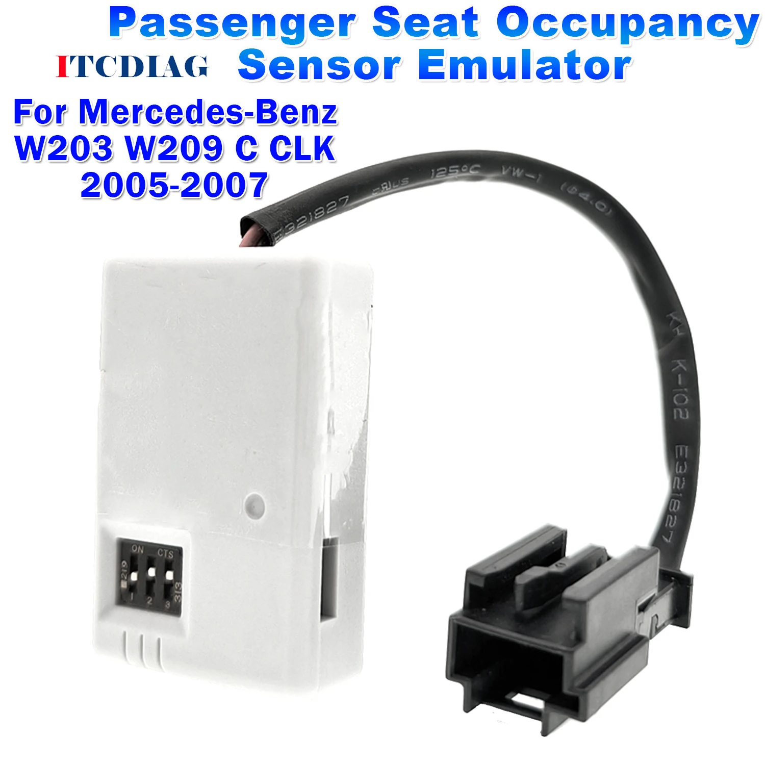 

Passenger Seat Occupancy Sensor Emulator For Mercedes-Benz W203 W209 C C-Class CLK 2005-2007