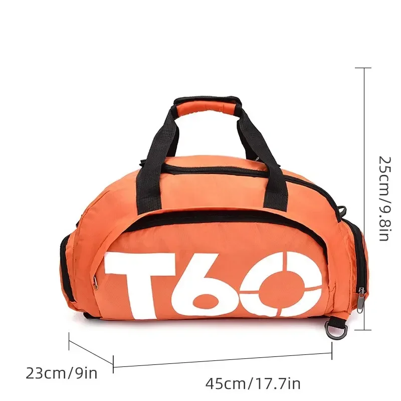 Bolsa de gimnasio impermeable para hombre y mujer, bolsa deportiva portátil, ultraligera, para Yoga, Viajes