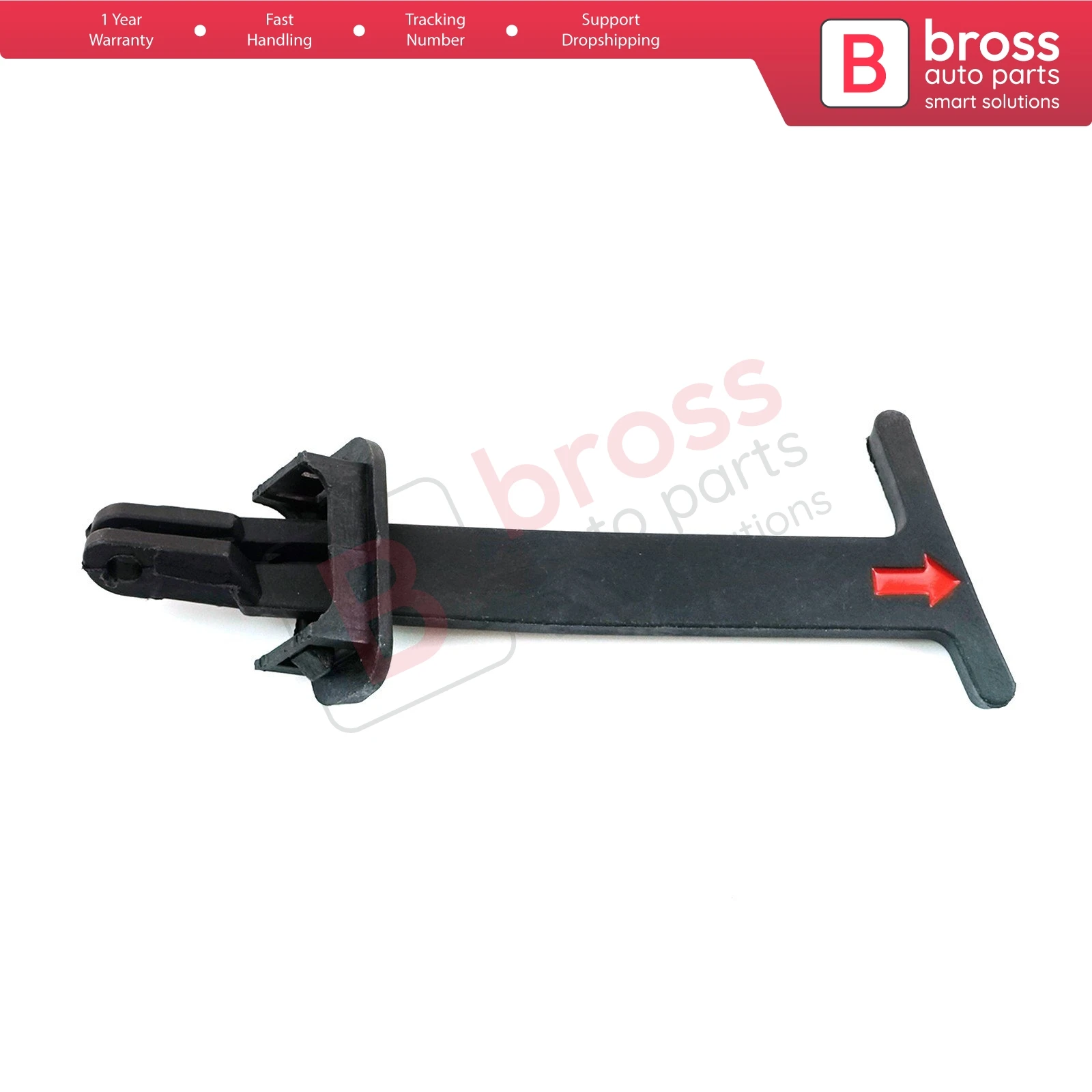 For VW Passat Typ 3BG Facelift 2001-05 3B0823593D 3B0823593D01C BSP1026 Bonnet Hood Latch Release Lever Pull Handle Rod Black