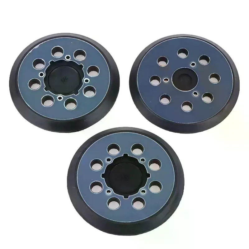 

5-дюймовая опорная подставка для шлифовального диска; абразивный круг с 8 отверстиями на липучке для орбитальной шлифовальной машины (электрическая полировальная машина, шлифовальный диск)