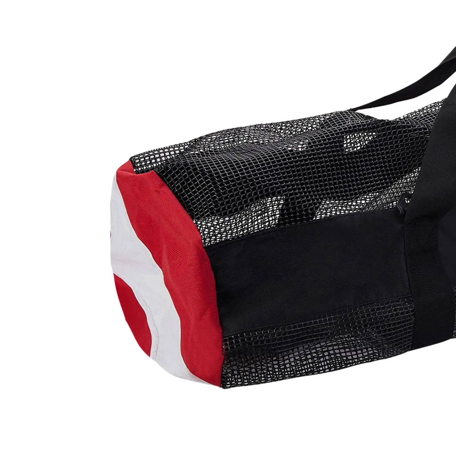Mesh Duffel Bag Swimming Equipment Storage Bag with Detachable Straps for Scuba Diving Snorkeling and Beach Outings