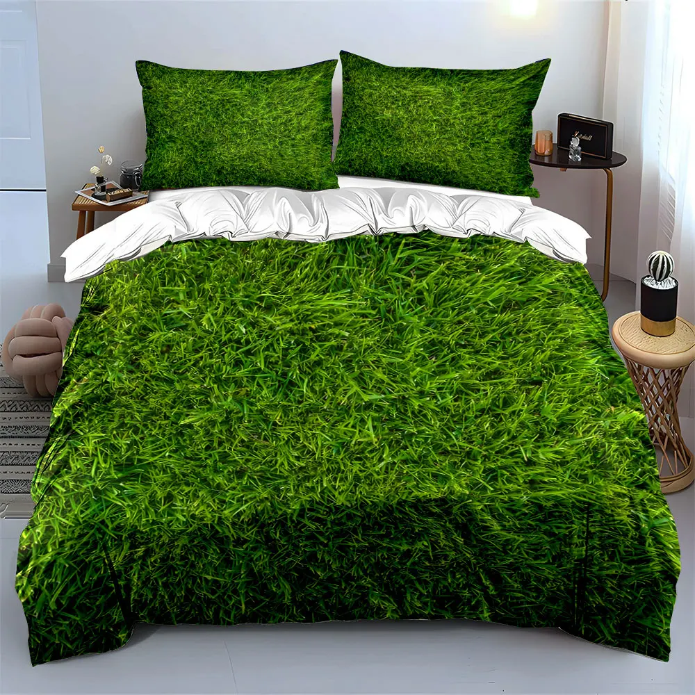 

Lawn Care Three-Piece Set Multiple sizes kid's and adults' bedroom Exquisite 3PC bedding set, gift