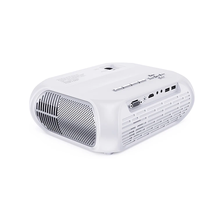 Portable Home Theater Mini Pocket Projector OEM Color High Lumens Native 1080p LCD Mini Projector