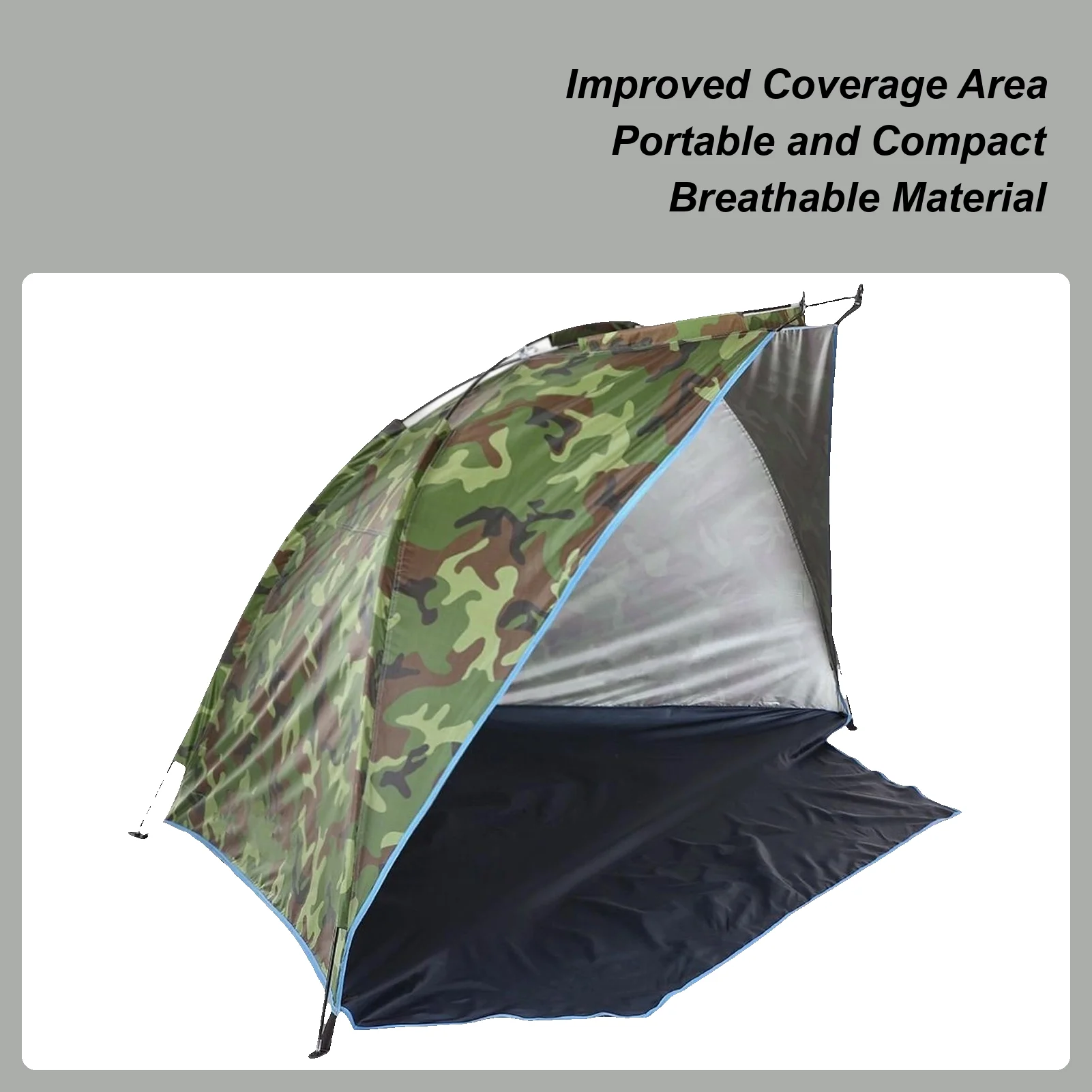 

Outdoor Beach Tents Shelters Shade UV Protection Lightweight Tent 2-Persons Fishing Picnic Park Summer Awning Shade Shelter