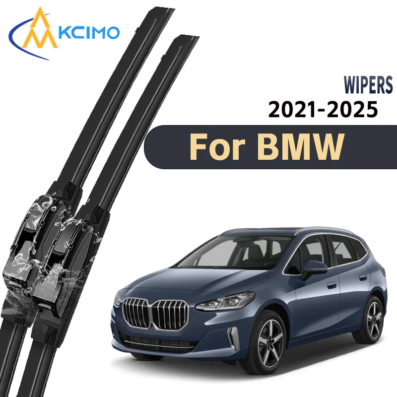 

Windshield Wipers for BMW 2 Series U06 2021-2025 2pcs Quiet Scratch Free Durable Wiper Blade Essential Auto Accessory