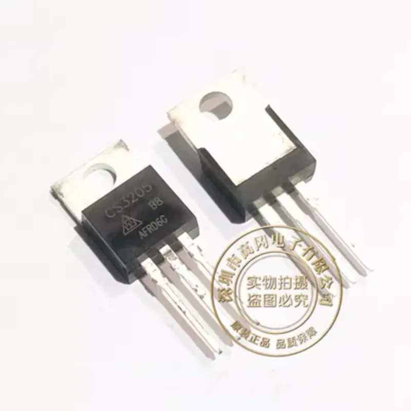 Baru asli 10 buah/lot CS3205 Tube TO-220 55V 120A n-channel MOSFET kuat transistor tabung efek bidang dalam stok