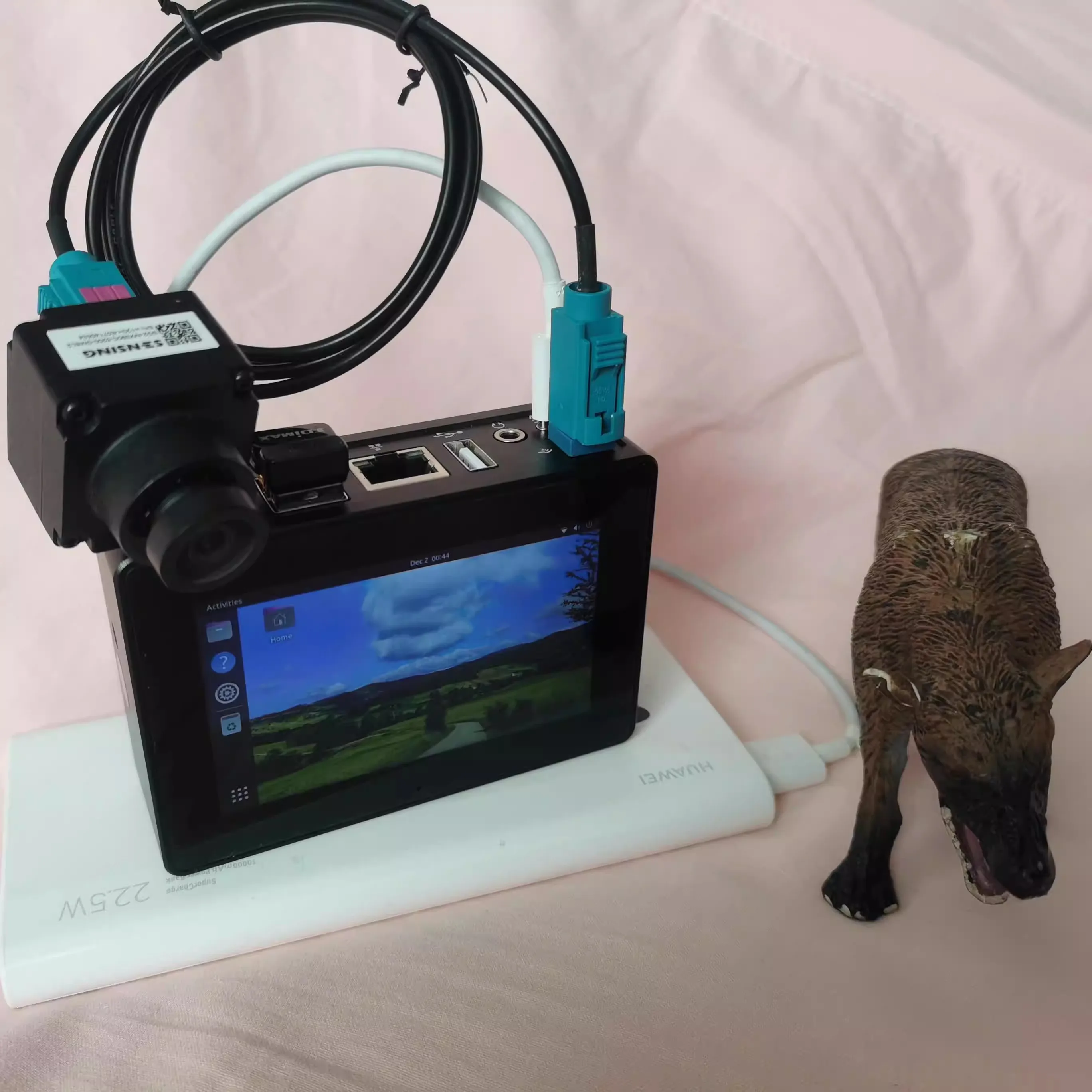 AI-Powered GMSL Acquisition System W/ Screen  RK3588S & MAX9296 for Deep Learning