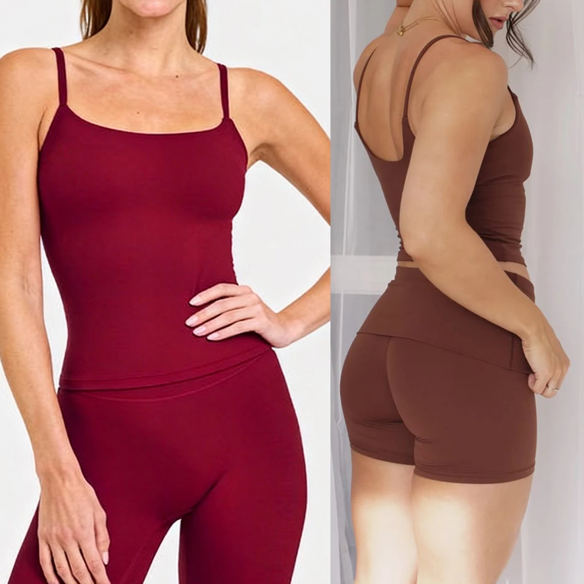 Top de Ginástica Longline SoftMotive com Alças e Sutiã Embutido para Treino, Fitness e Pilates Feminino
