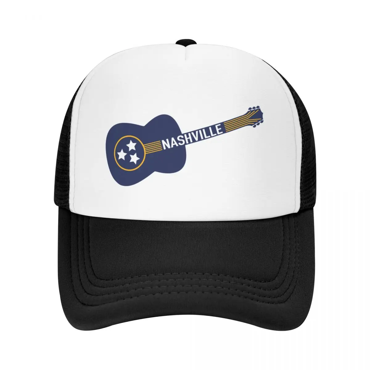 

Nashville Guitar Baseball Cap Brand Man cap Golf Cap fashionable Boy Child Women's