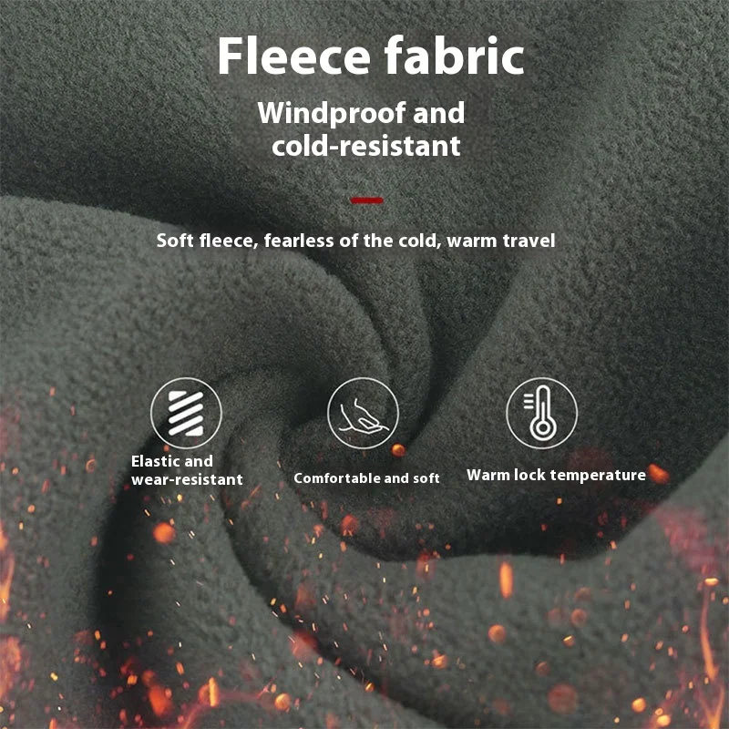 1 fascia calda per ciclismo autunno/inverno - copertura per il collo multifunzionale design maschera antivento - adatta per la fodera del casco