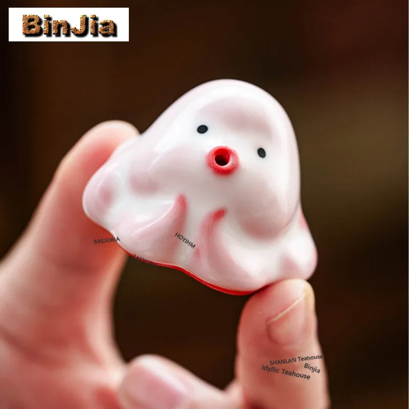 Lard Jelly Octopus Baby Incense Holder Incense Smoke Waterfall Incense Burners Aromatherapy Censer Bedroom Supplies Decoration