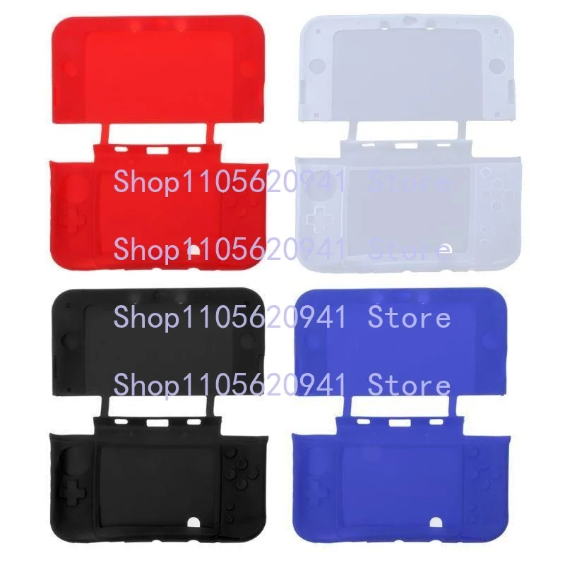 VV 1Pcs  Dustproof Rubber Protective Cover Skin Case Hand Grip Shell New for  3DS XL   Does not include the mainframe.