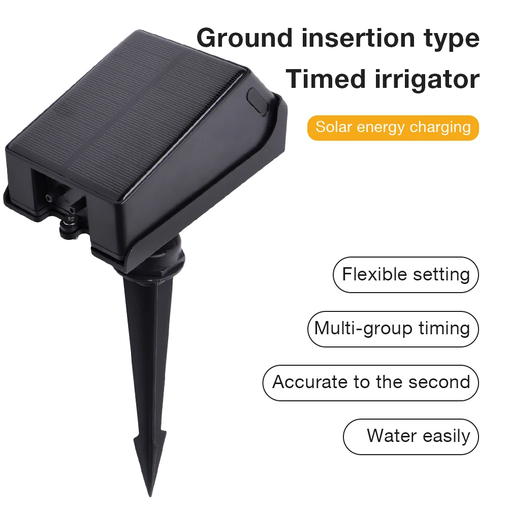 Picture 6: New Arrival Solar Energy Timing Lrrigator Automatic Flower Watering Irrigation System Watering Device