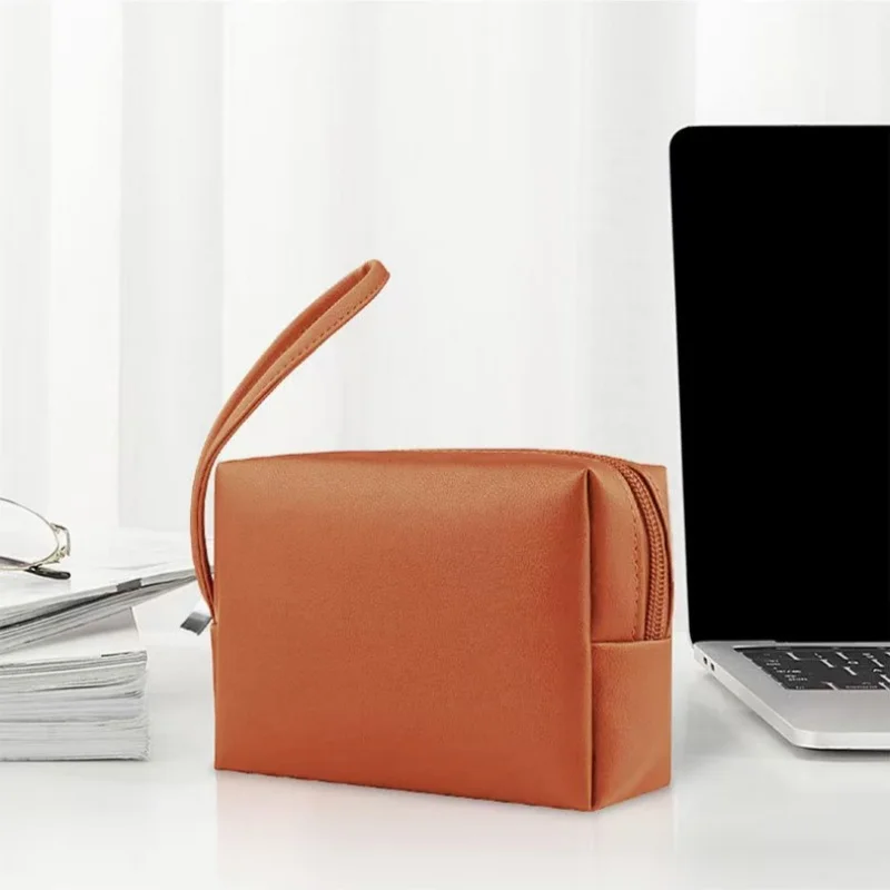 Portable computer power bag, mouse bag, notebook computer accessory storage bag, PU leather portable power bag
