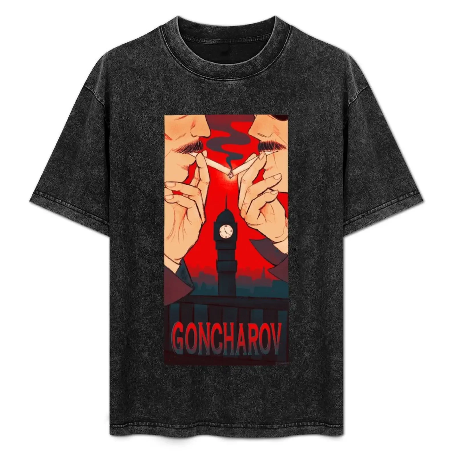 

Goncharov T-Shirt man t shirt graphic anime tshirt black cotton t-shirt plain for man package cotton tshirt 100% T-Shirt