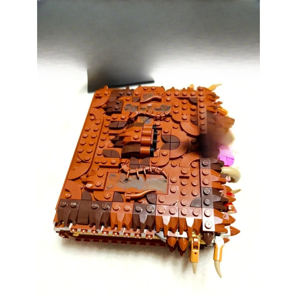 Monsters Model Building Block Set Creative Monster Book Compatible With Legoed Particles Suitable For Christmas Gifts 76449