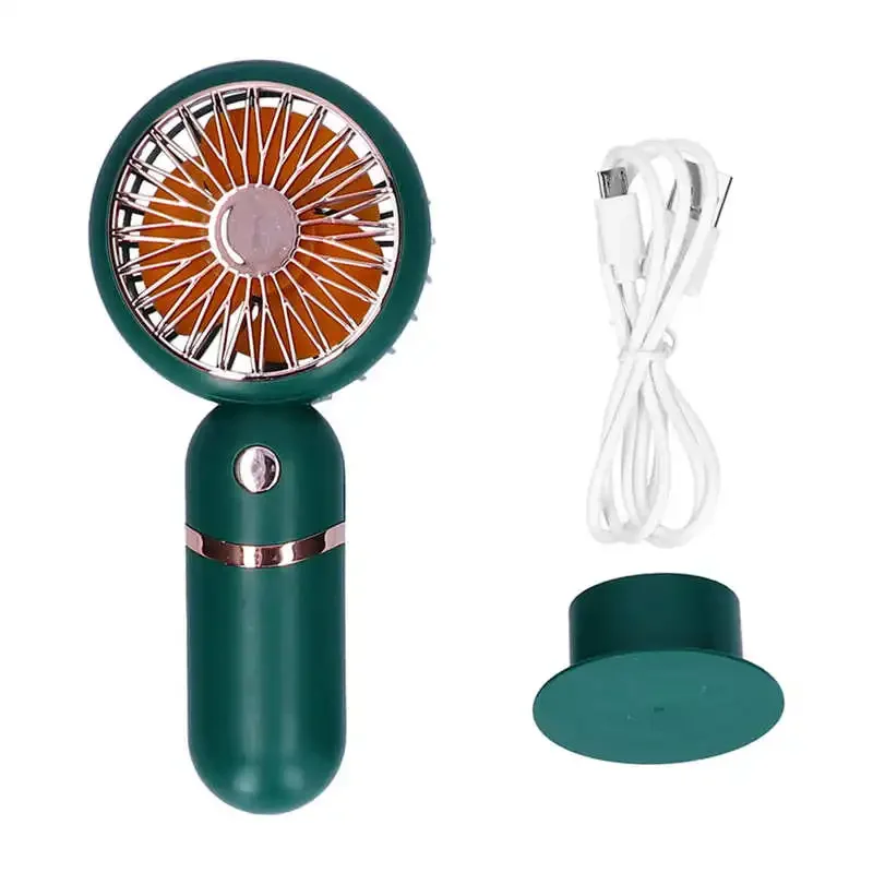 

Portable Handheld USB Mini Table Fan for Home Office Travel Outdoor.