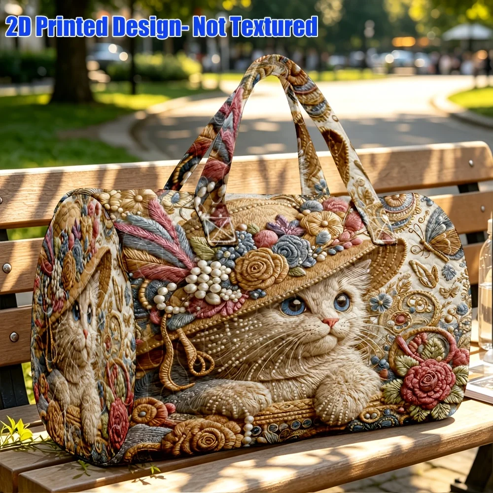 Travel Bag Sports Bag Personalized Gift Handbag Zipper Tote Bag Training and Casual Bag Beach Hiking and Camping Bag