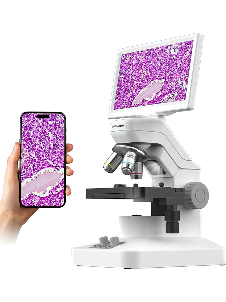 Geefuntech Biologischer Digitalkopfmikroskop mit 7-Zoll-IPS-Bildschirm – Meine Erfahrung nach drei Monaten täglicher Nutzung