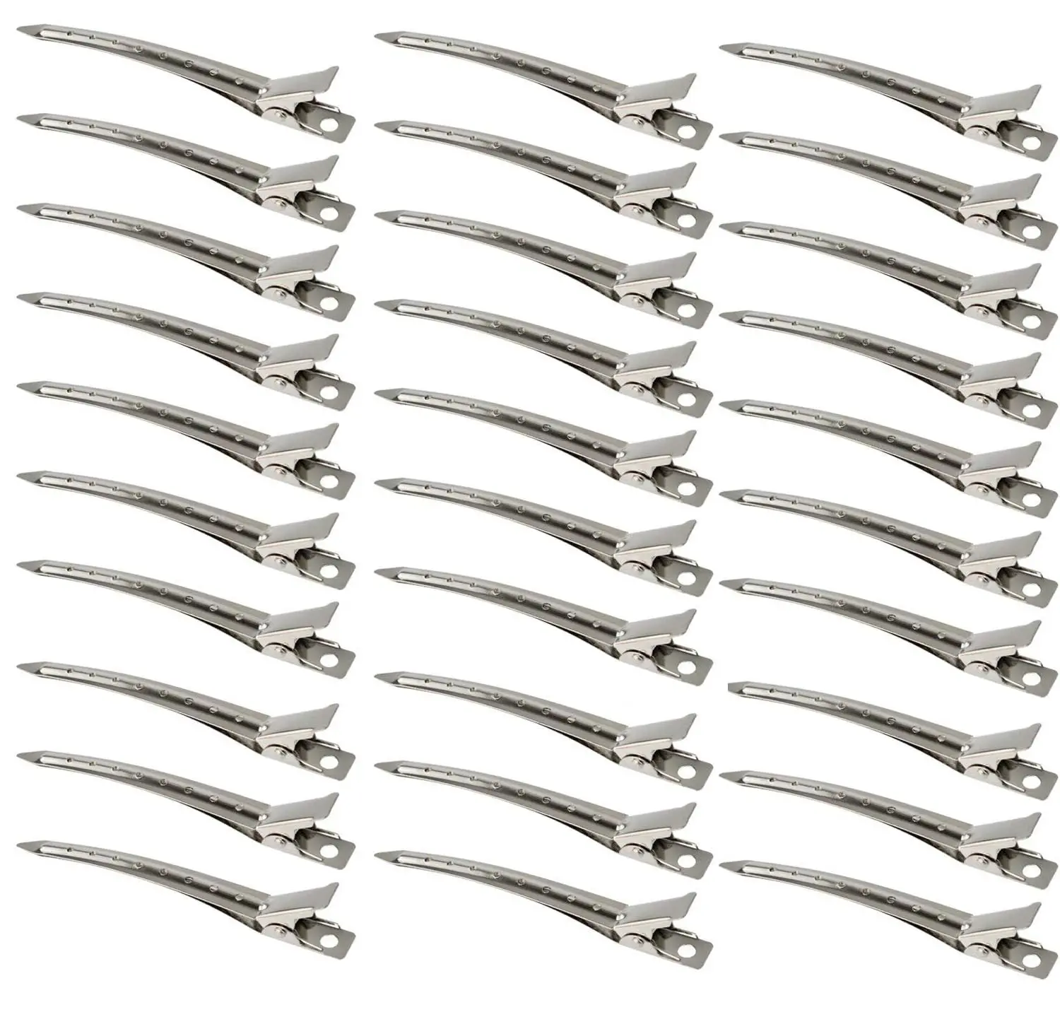 

30 Packs Hair Clips, Duck Bill Clips, Hair Coloring, Hair Clips & Barrettes, 3.5 Inches Rustproof