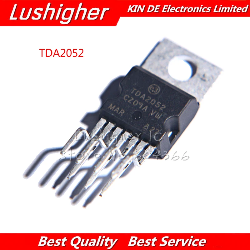 10pcs TDA2052 TO220-7 TDA2052V TO-220