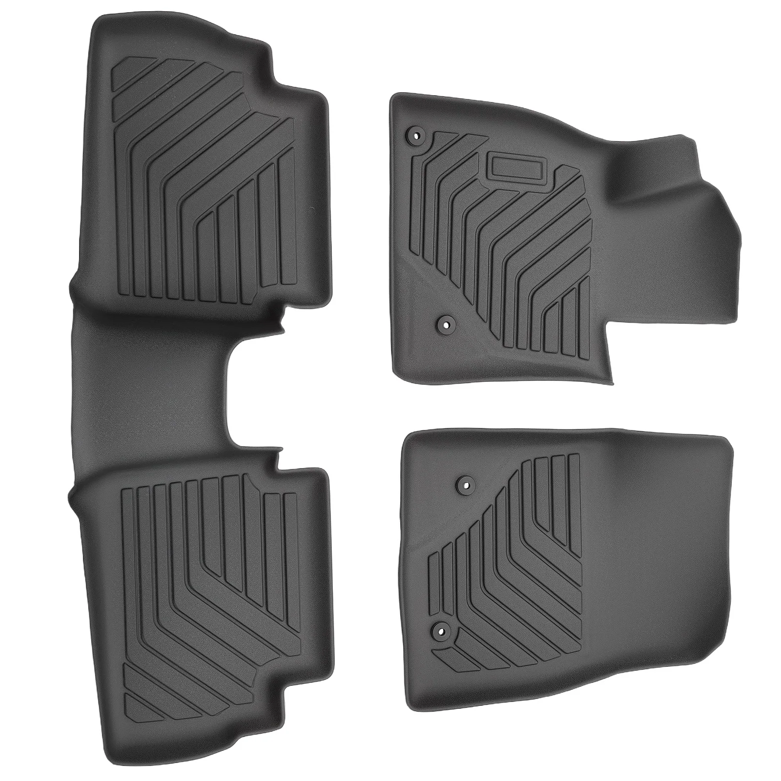

Carpet Floor Mats Set for Mazda 3 2014-2018 TPE Rubber Front Rear All Weather