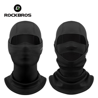 ROCKBROS Thickened Warm Insulated Bike Mask Full Face Protection Windproof Ski Neck Gaiter Motorcycle Cycling Balaclava Winter