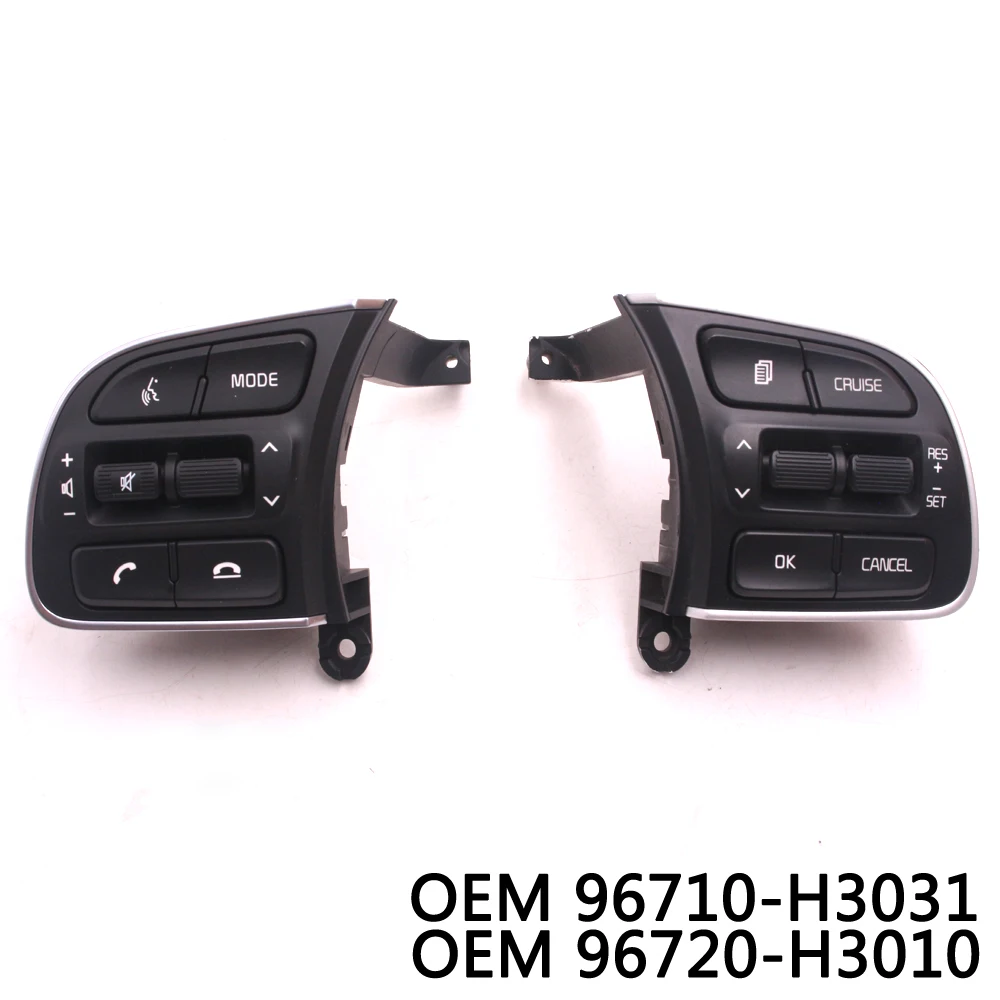 For K-ia SPORTAGE 2016-2018model year multimedia control buttons Cruise control button Multifunction steering wheel button