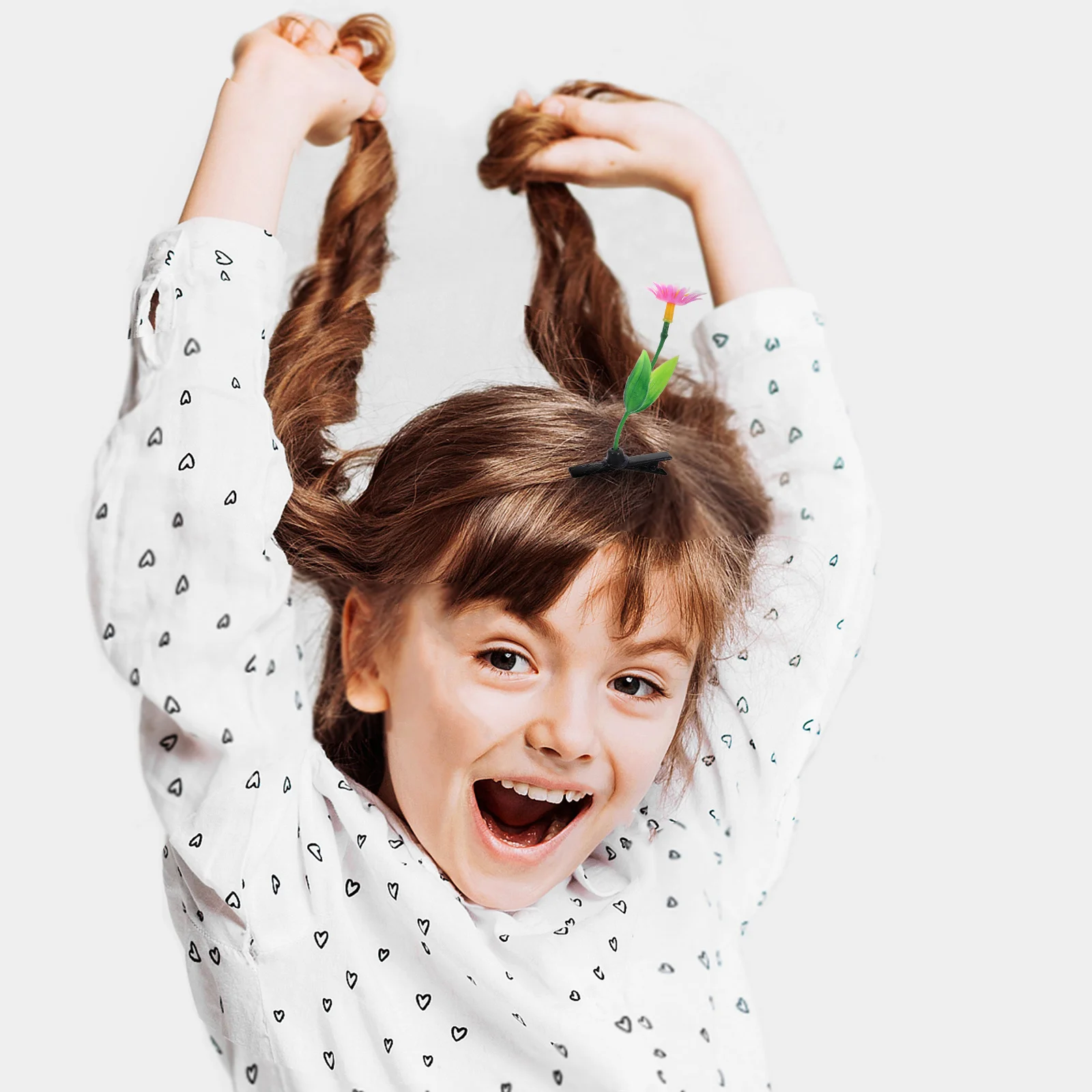 

40 шт. заколок для волос в виде растений, реалистичные и универсальные заколки-горошек для девочек и женщин, заколки для волос в виде растений, заколка для девочек