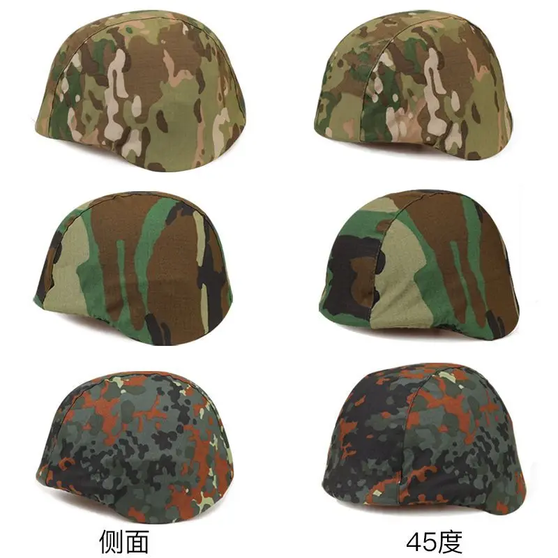 Imagem -05 - Tactical Camuflagem Capacete Plástico de Cabeça Secundária Boné Protetora Leve Pano de Capa Engrenagem ao ar Livre cs Gear M88