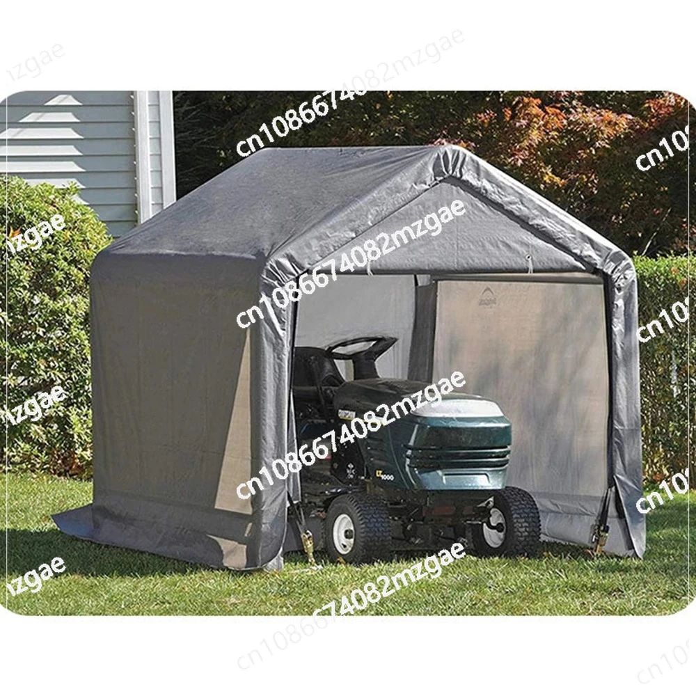 

1.8m 2.4m Outdoor Waterproof Storage Room - Dust Sun Protection Carport Rain Shelter Garden Shed