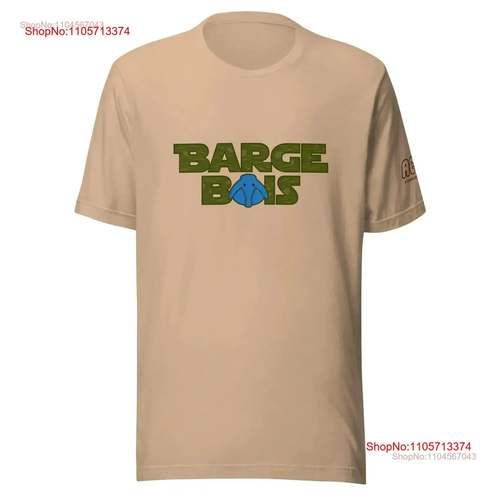 Barge Bois T Shirt ACOB Podcast vintage Washed graphic Unisex Breathable Versatile designer clothes Stylish fashion streetwear