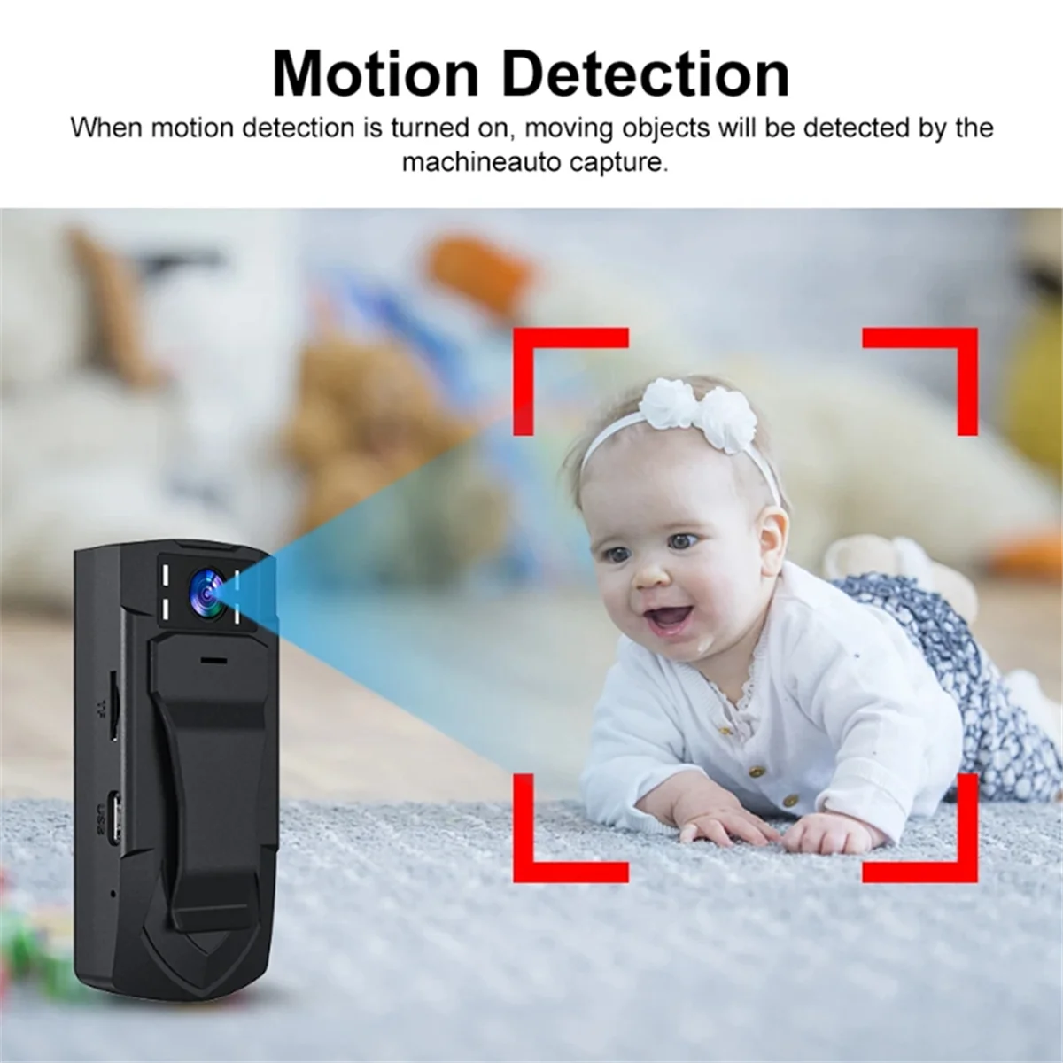 TEH-eMD33 1080P Law Enforcement Recorder Mini Camera HD Night Vision Aerial Photography Smart DV Voice Camera Mini