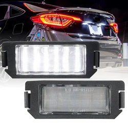 LED License Number Plate Light White Error Free For Hyundai I20 Veloster Terracan HP XG30 Coupe For Kia Rio Ta Soul Plug & Play