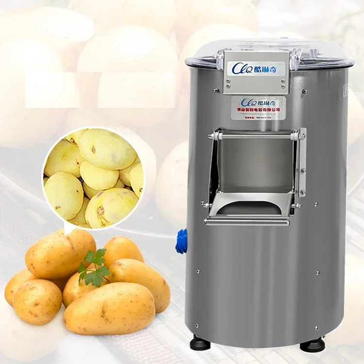 10 KG /Time 3-5 Mins Automatic Stainless Steel Potato Peeling Machine Sweet Potato Peeling Machine Taro Peeling Machine
